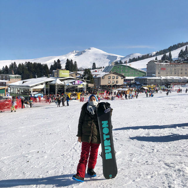 my first snow! - Uludag Turkiye