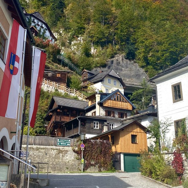 가을 정취를 제대로 느낄 수 있는 아름다운 경치의 유럽마을, 할슈타트🏔️