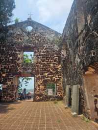 A-Famosa Fort and St Paul's church