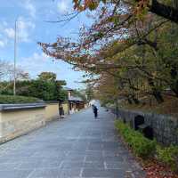 Time travel through streets of Kyoto