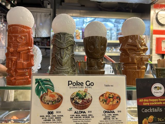 Poke Go for a fresh, healthy, and tasty pokebowl! 