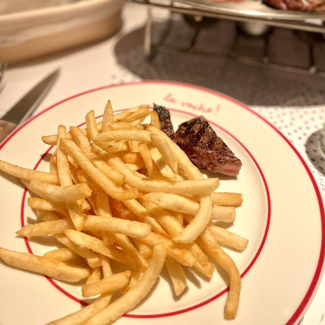 只有一個牛扒餐！
