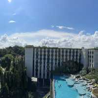 The Outpost Hotel Interior & Pool