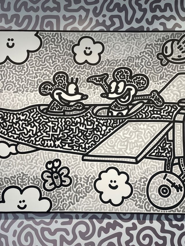Mr Doodle迪士尼合作👍🏻新濠天地展覽‼️勁多藝術作品