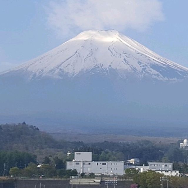 그림같은 후지산을 보라.