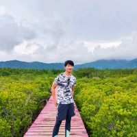 #สะพานแดง ป่าชายเลนบ้านสลักเพชร