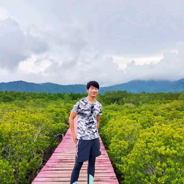 #สะพานแดง ป่าชายเลนบ้านสลักเพชร
