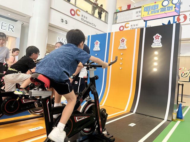 跟小朋友體驗運動的樂趣