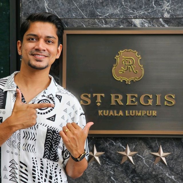The exquisite stay at The St. Regis Kuala Lumpur