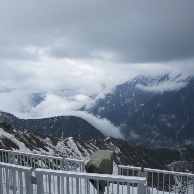 立山黑部 ｜ 黑部平大觀峰看雪山美景🏔️