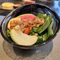 【大阪・中之島】ワンランク上の腕前の料理を楽しめる「創作鉄板 蔵人」