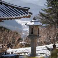 Buseoksa-The Floating Temple in Winter Season