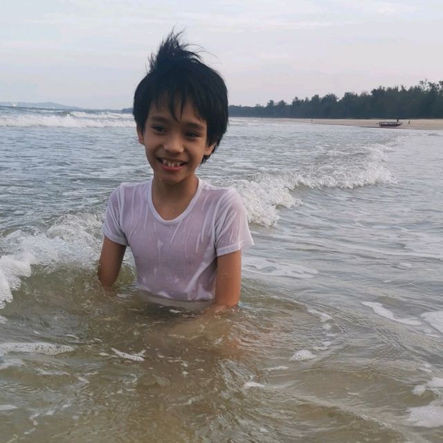 Breathtaking waters of cherating 