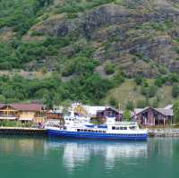 Bicycling and Walking around Flam, Norway