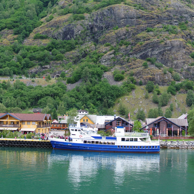 Bicycling and Walking around Flam, Norway