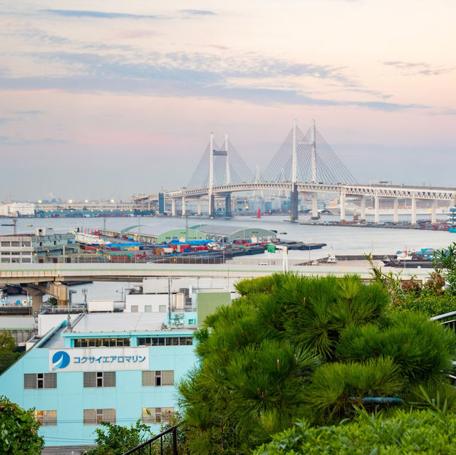 Yokohama View from the park