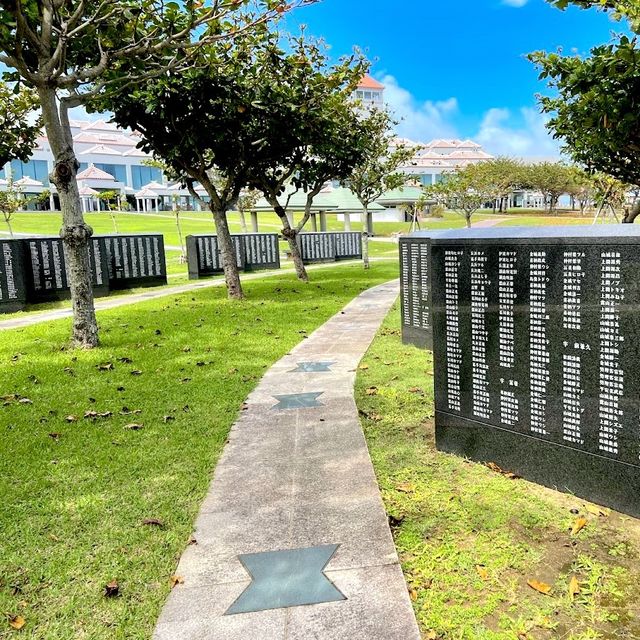 Peace Memorial Park in Okinawa