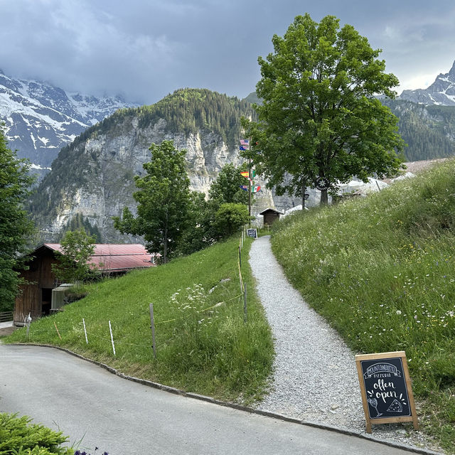 A small traffic free village, Gimmelwald