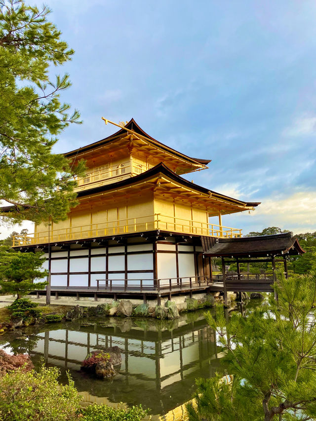 【日本京都】金閣寺：壯麗而神聖的黃金奇蹟
