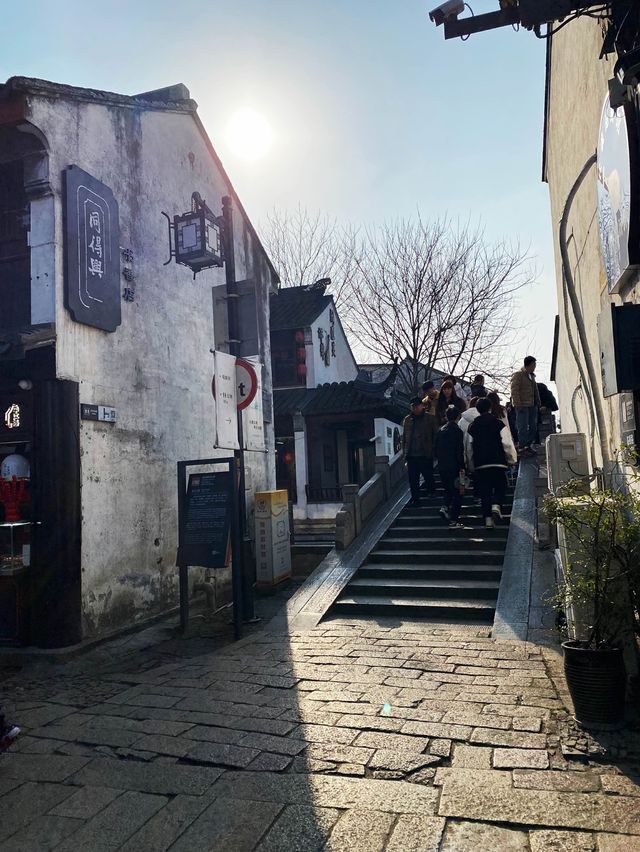 Ancient Ping Jiang Road in Suzhou🧳