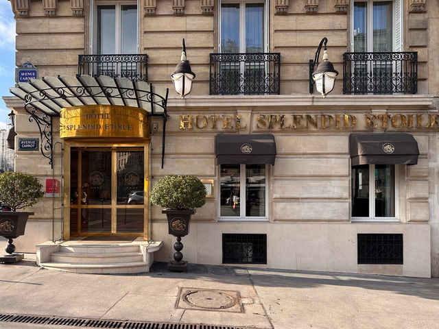 Hôtel Splendid Etoile โรงแรมที่เห็นวิวประตูชัยสวยที่