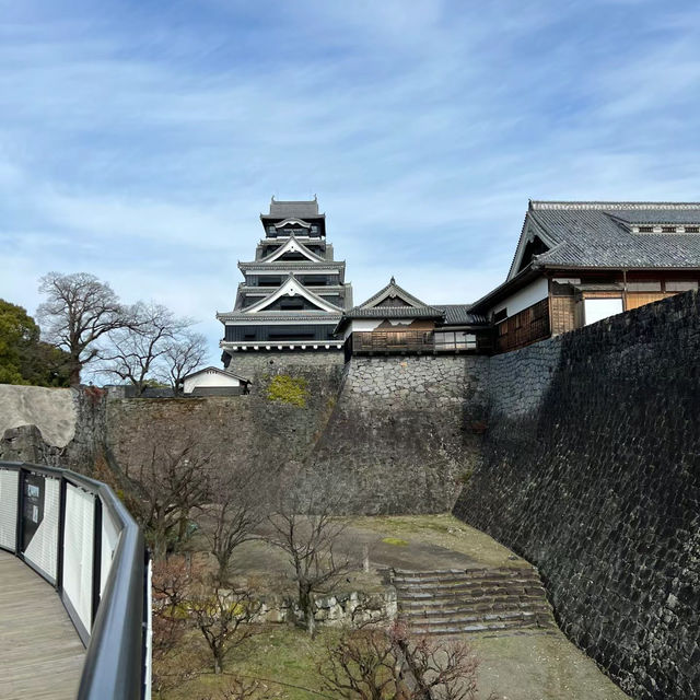 弘前城：春天好去處