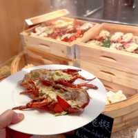 暴食海鮮自助餐！