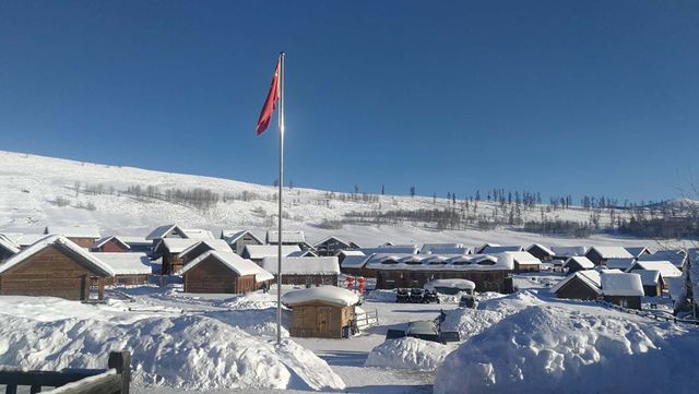 Fluffy White Snow of Northern Xinjiang