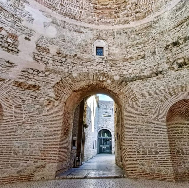 Vestibule of the Emperor's Palace in Split 