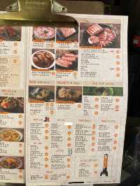 夜景。韓燒。美味大牛骨