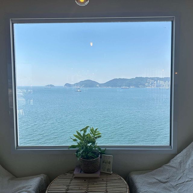 🩵🎐부산 영도 카페 흰여울비치 오션뷰 최고!