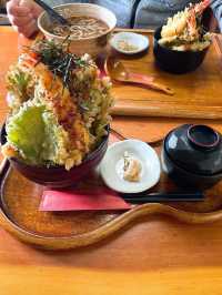 【福岡グルメ】蕎麦屋の天丼が人気