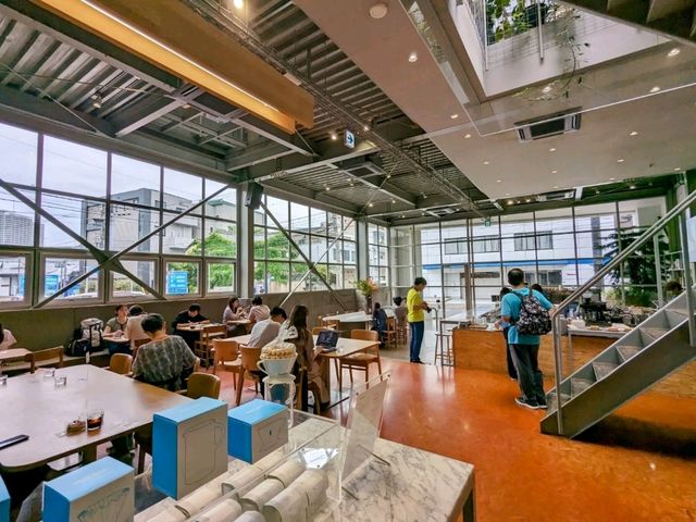 日本東京-東京第一間blue bottle coffee：清澄白河店