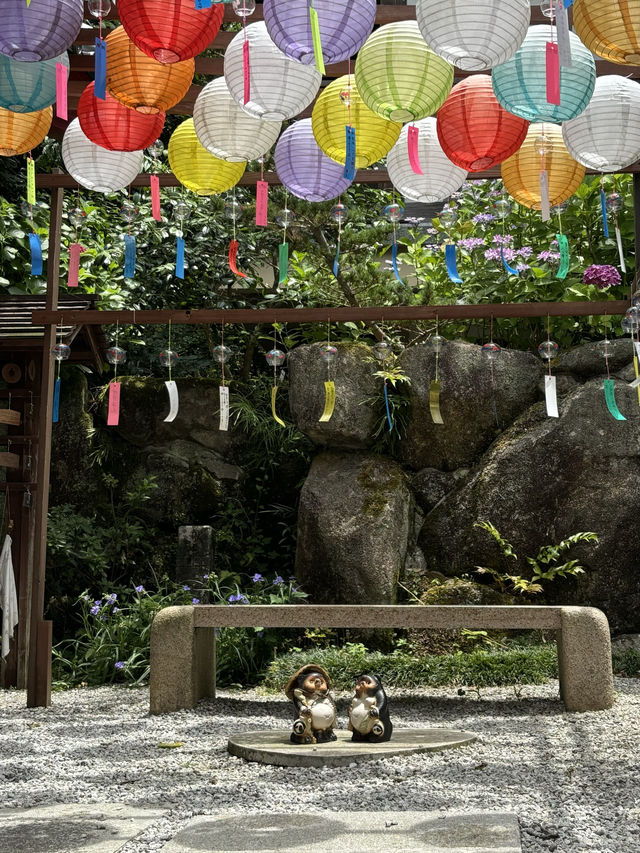 【福岡寺院】福岡で風鈴トンネルが見られる数少ない寺院
