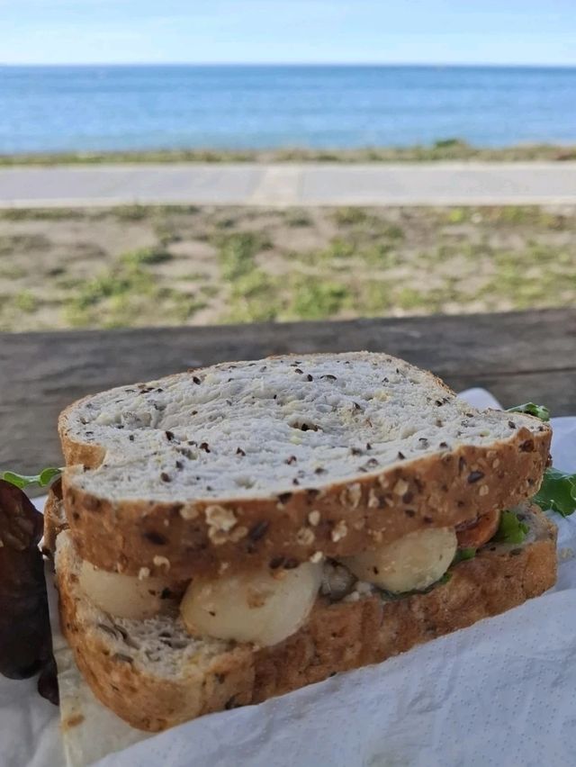 【紐西蘭南島】凱庫拉Kaikoura 真「路邊」攤 海鮮BBQ