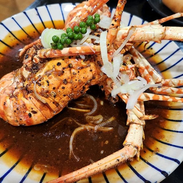 다낭 한국 소주와 해물라면을 파는 해산물 맛집