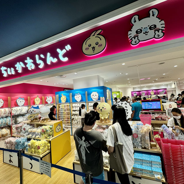 Character goods galore in Shinsaibashi