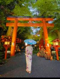 京都の奥座敷😊✨🏮七夕飾りとひかりの京都🏮✨