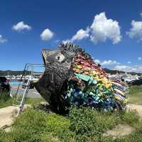 岡山県からフェリーで直島へ