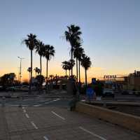 하이파에서 본 석양