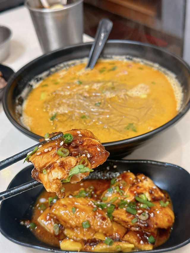 親民足料滋補花膠雞湯麵🐔🍲｜癡膠雞(太子)