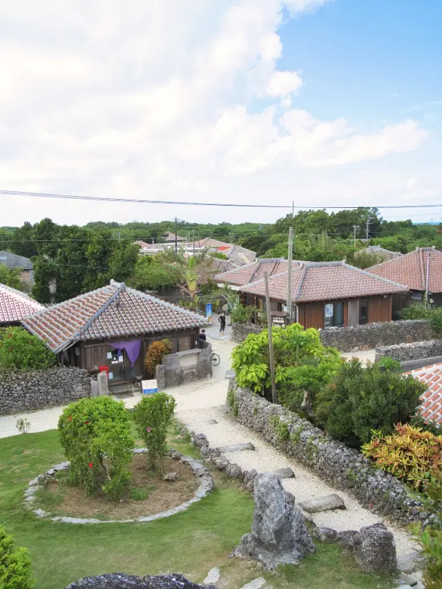 【다케토미섬】다케토미의 풍경을 한눈에 볼 수 있는 장소.