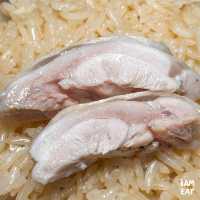 ข้าวมันไก่อร่อย แต่มีจำนวนจำกัด ย่านปากเกร็ด 