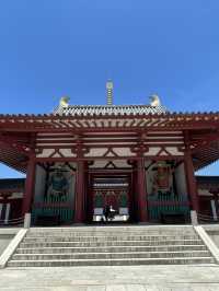 【大阪】聖徳太子が建てたお寺、四天王寺へ