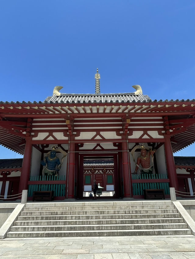 【大阪】聖徳太子が建てたお寺、四天王寺へ