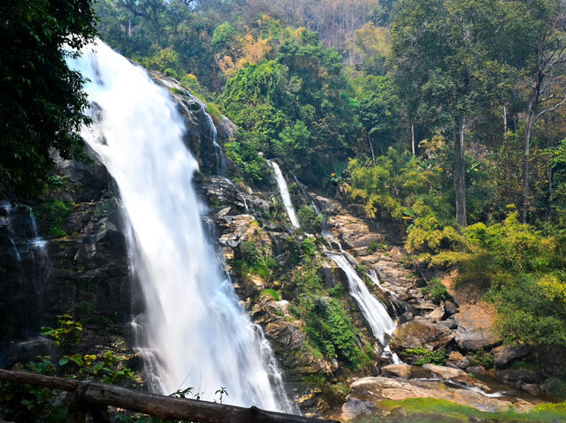 🇹🇭 Wachirathan Waterfall: A Majestic Natural Wonder in Doi Inthanon