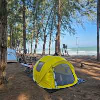 แจกพิกัดจุดกางเต็นท์ริมหาด