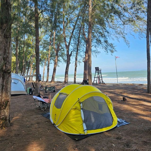 แจกพิกัดจุดกางเต็นท์ริมหาด