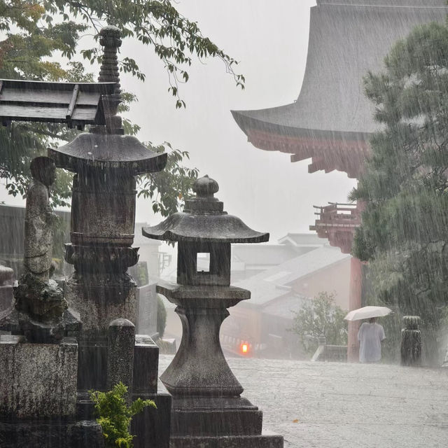 【大阪景點】西之丸庭園：雨中迷人景色～享受日本庭院風情
