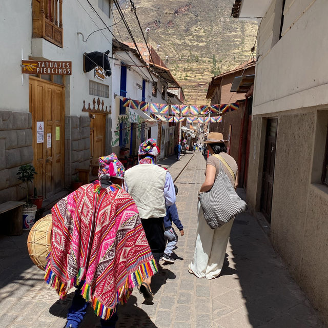 秘魯-超級可愛Pisac 小鎮，只要台幣50輕鬆抵達
